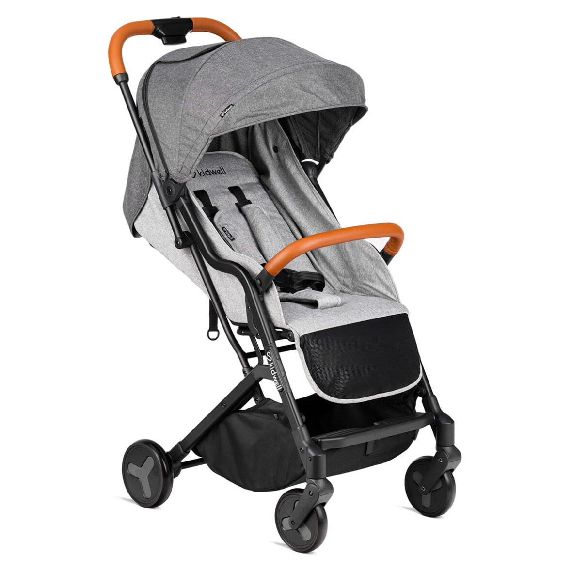 Прогулянкова коляска Kidwell Mavero Black/ Brown - Фото 9