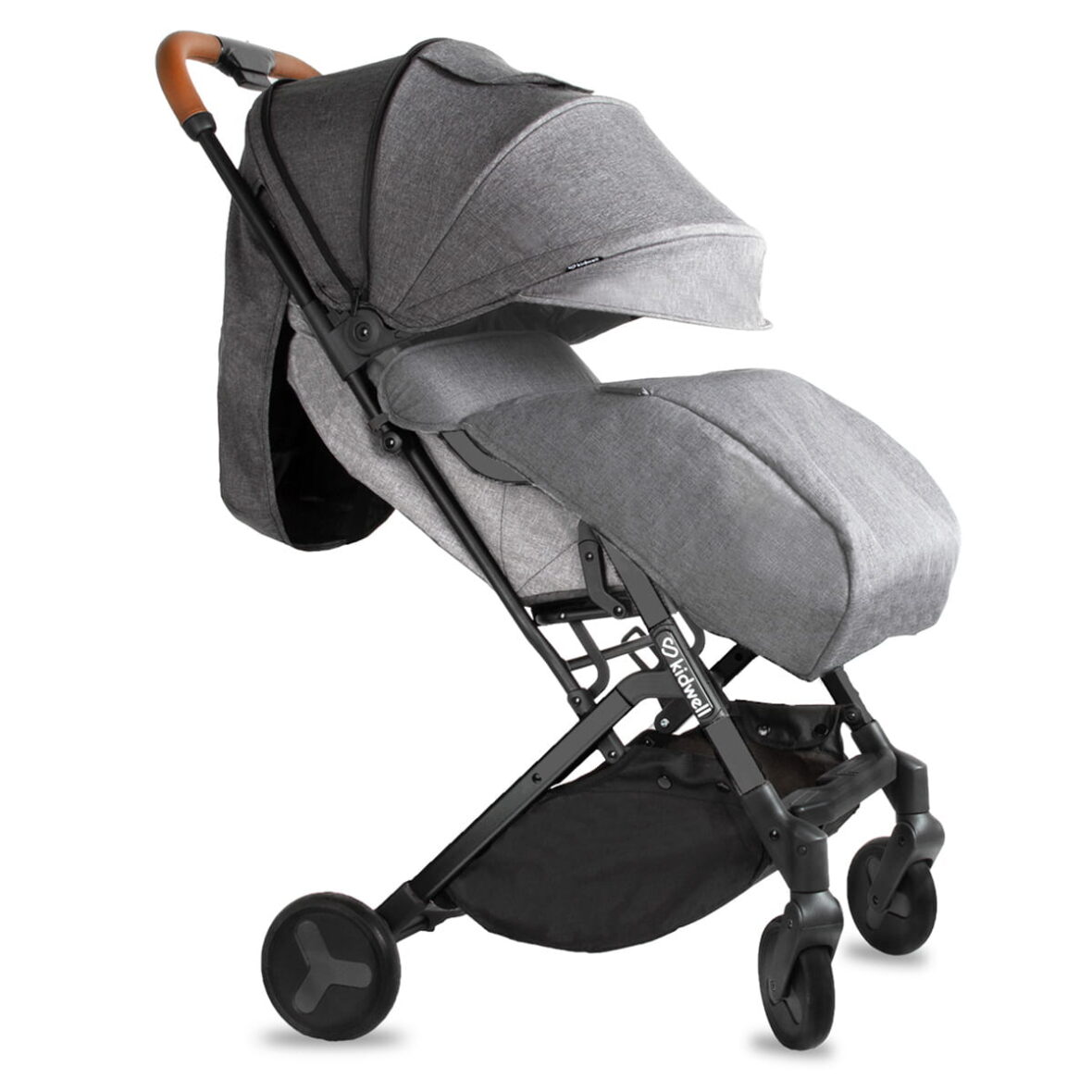 Прогулянкова коляска Kidwell Mavero Black/ Brown - Фото 8