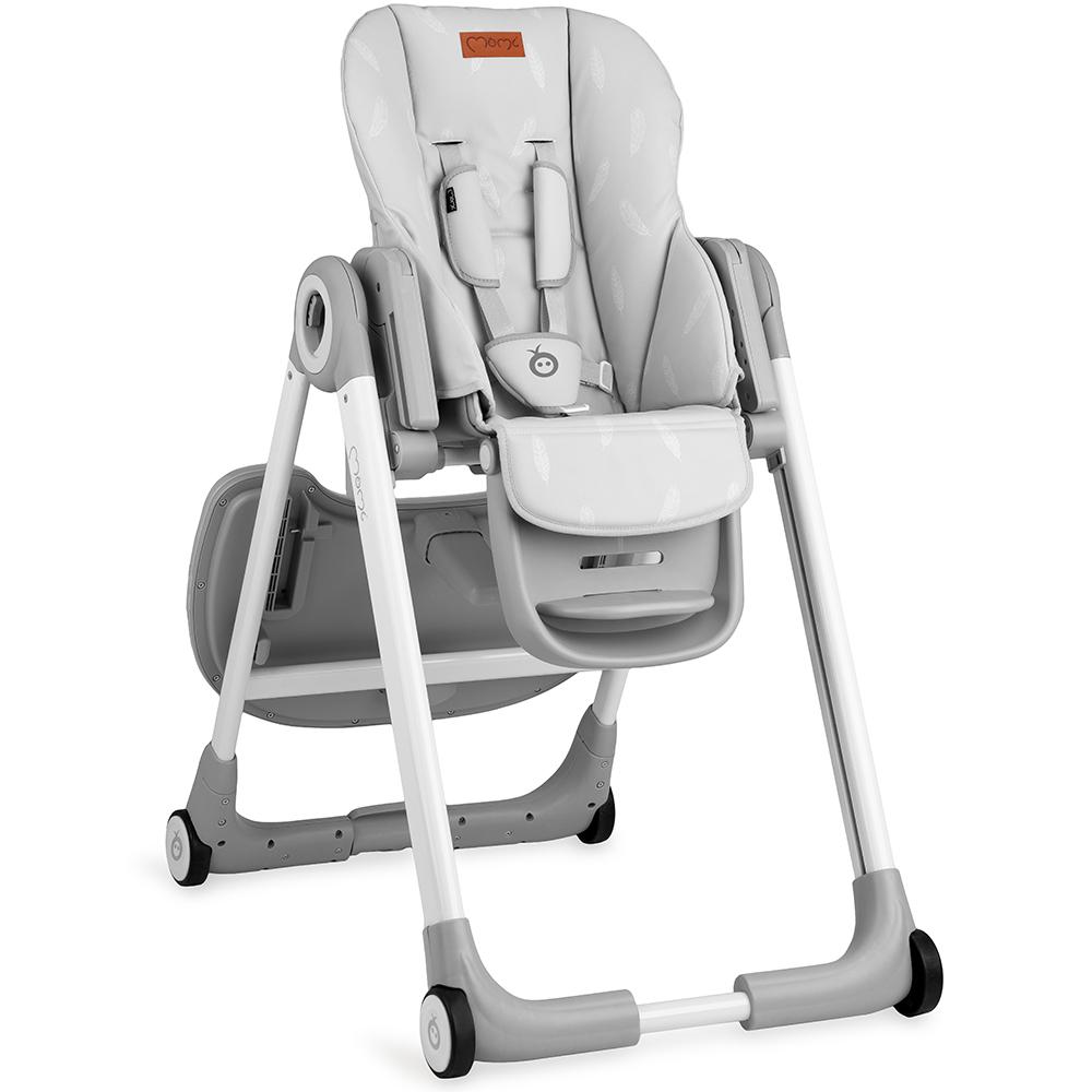 Стільчик для годування MoMi LUXURIA Light Grey - Фото 2