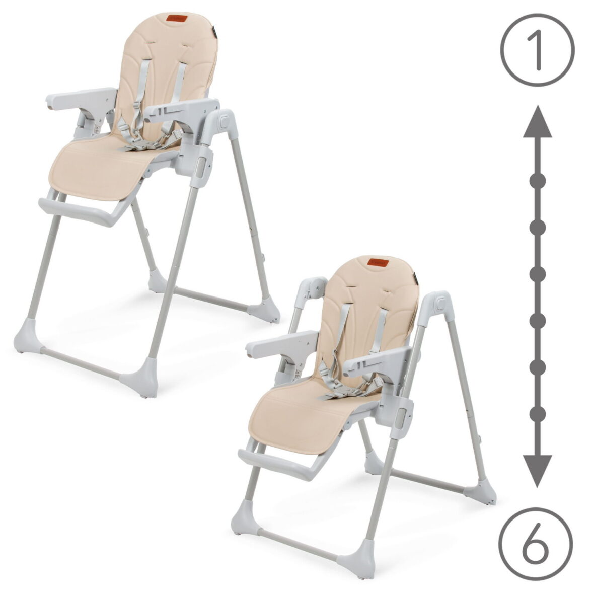 Стільчик для годування Kidwell BENO Beige - Фото 7