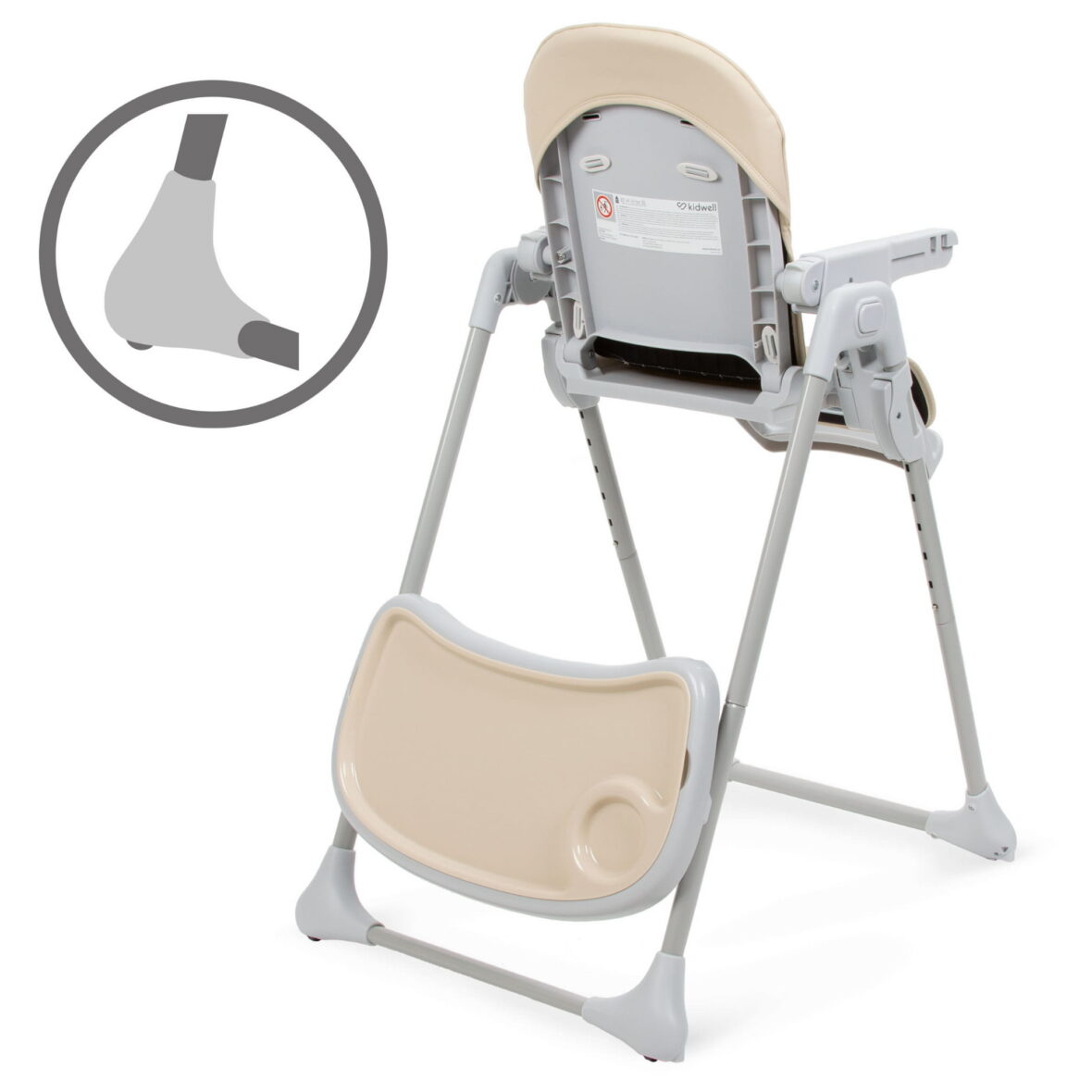 Стільчик для годування Kidwell BENO Beige - Фото 11
