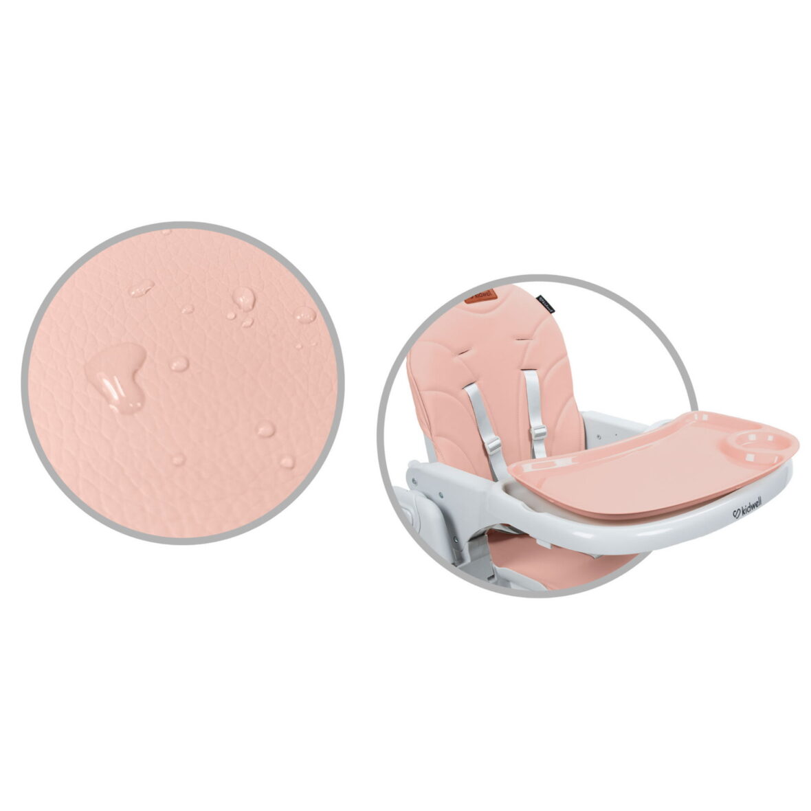 Стільчик для годування Kidwell BENO Pink - Фото 6