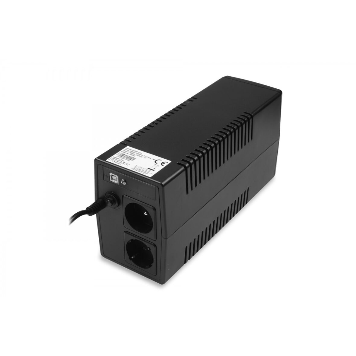 Джерело безперебійного живлення UPS VoltPolska 1000VA 9Ah (600W) - Фото 6