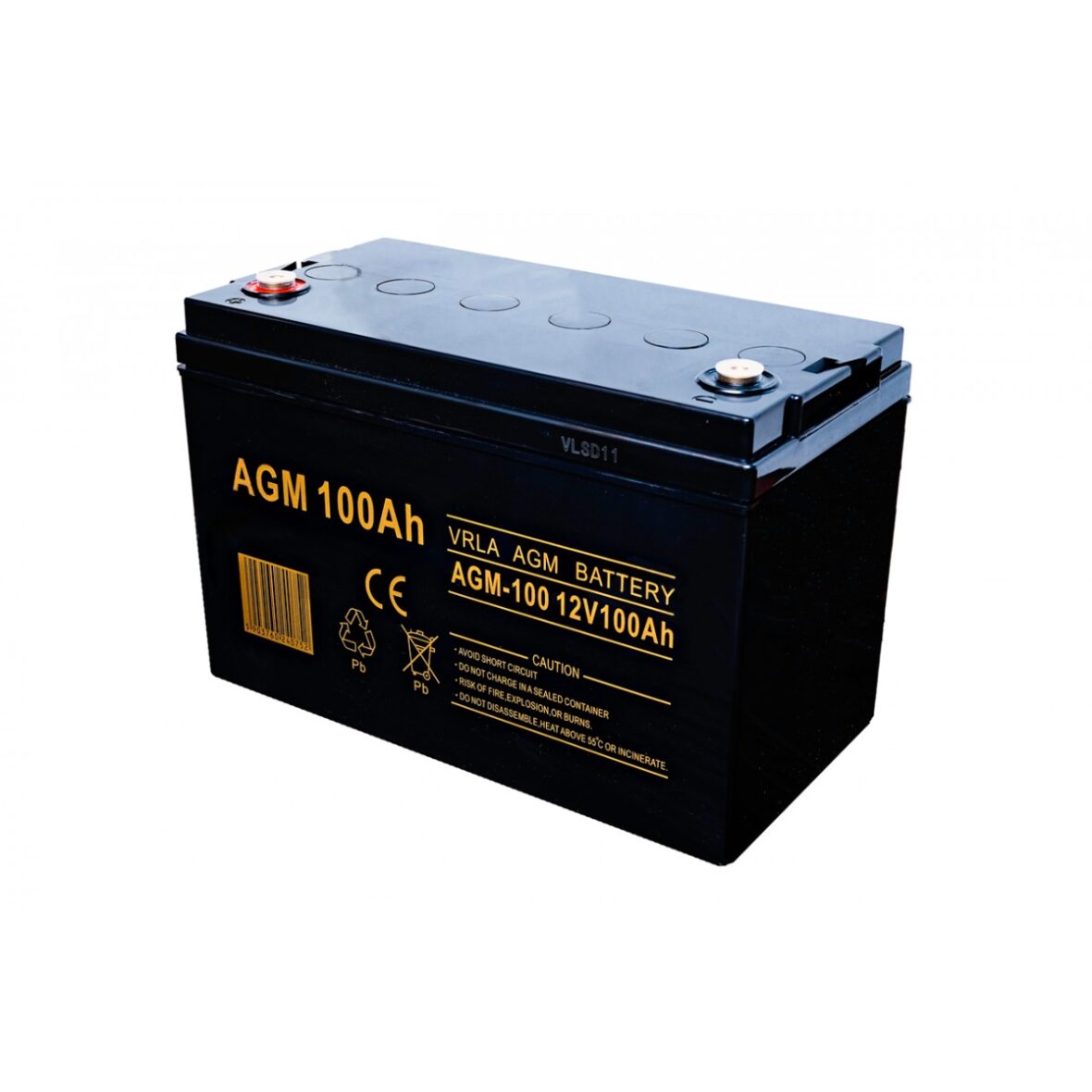 Акумуляторна батарея Volt Polska AGM 12V 100Ah VRLA - Фото 1