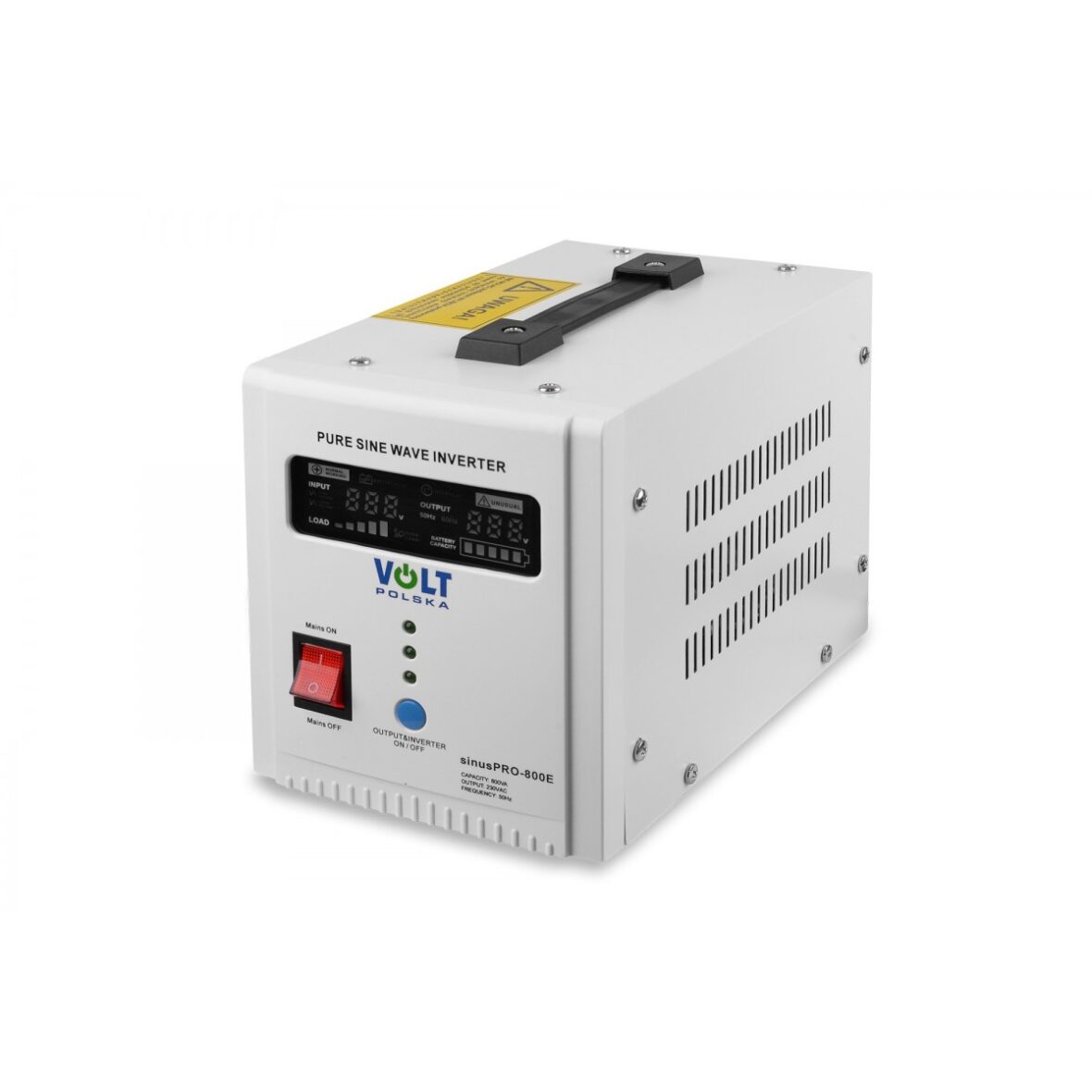 ДБЖ Перетворювач напруги Volt Polska Sinus PRO 800 E 12/230 V (500/800W) - Фото 1