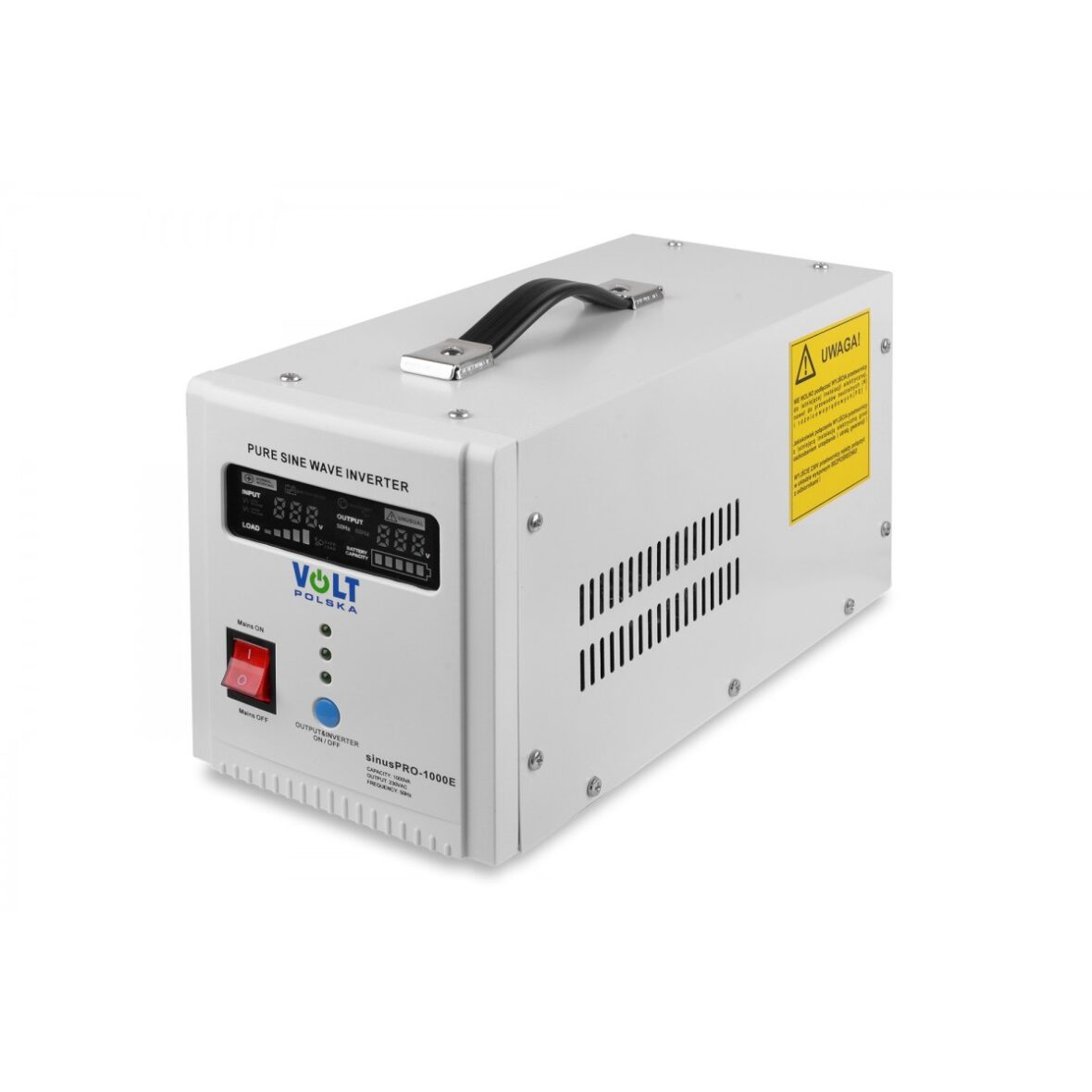 ДБЖ Перетворювач Volt Polska SINUS PRO 1000 E 12/230 В (700/1000 Вт) - Фото 1