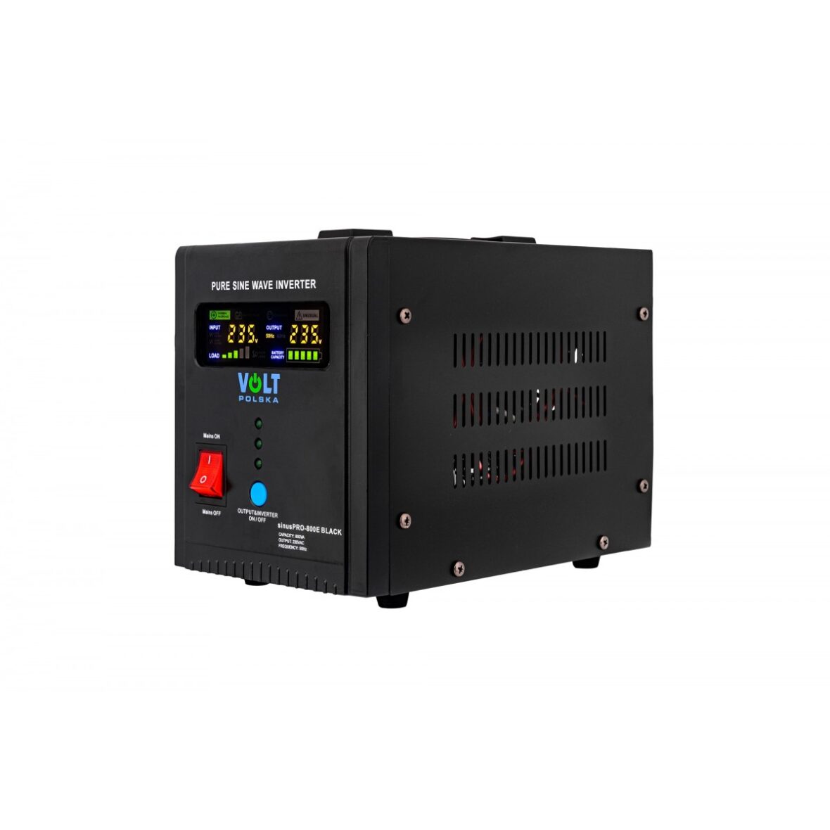 ДБЖ Перетворювач Volt Polska SINUS PRO 1000 E 12/230 В (700/1000 Вт) - Фото 2