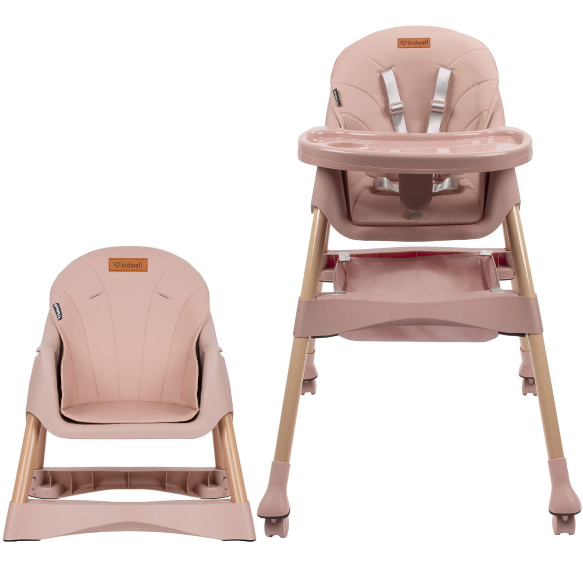 Стільчик для годування Kidwell KARIMI Pink - Фото 7