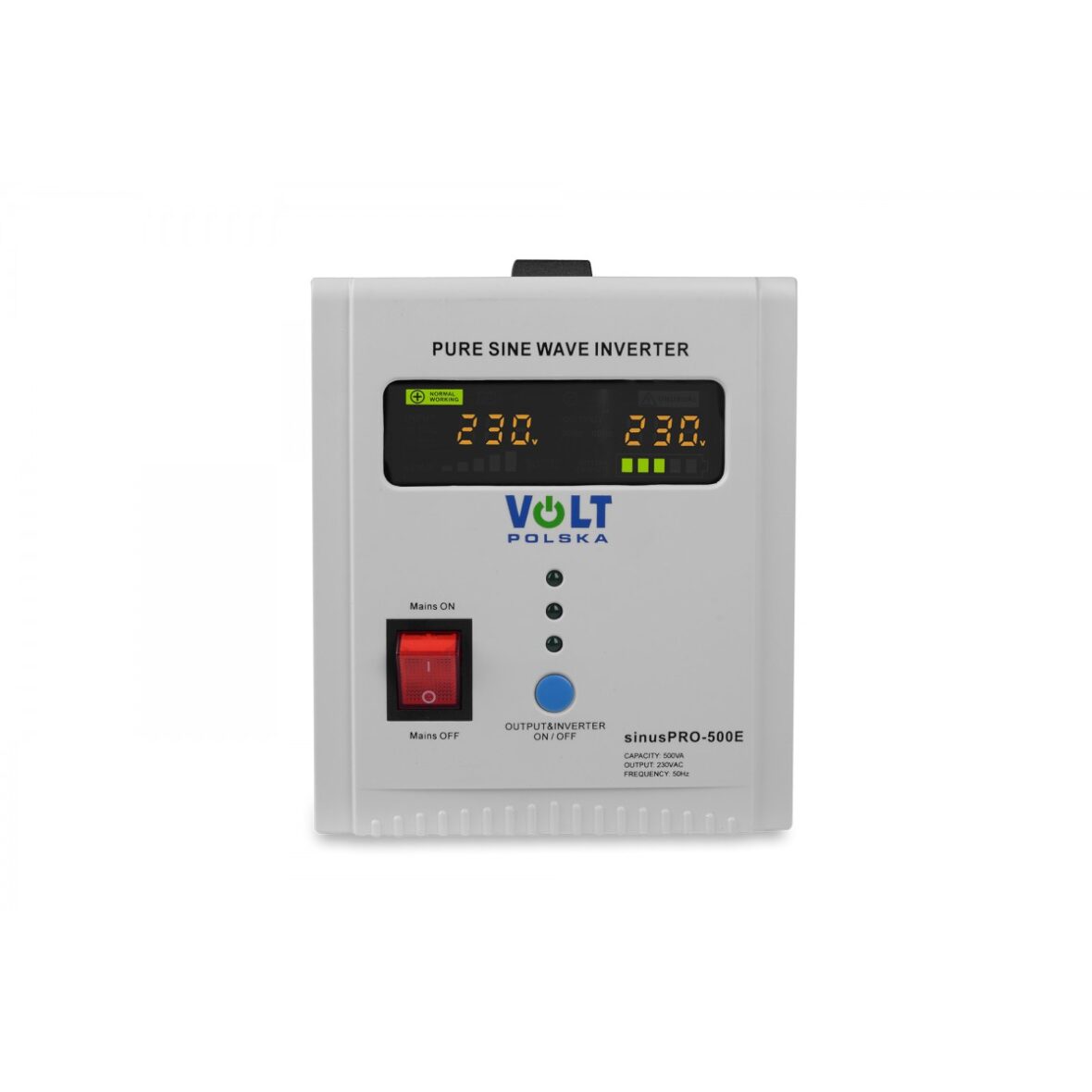 ДБЖ Перетворювач напруги Volt Polska Sinus PRO 500 E 12/230 V (350/500W) - Фото 2