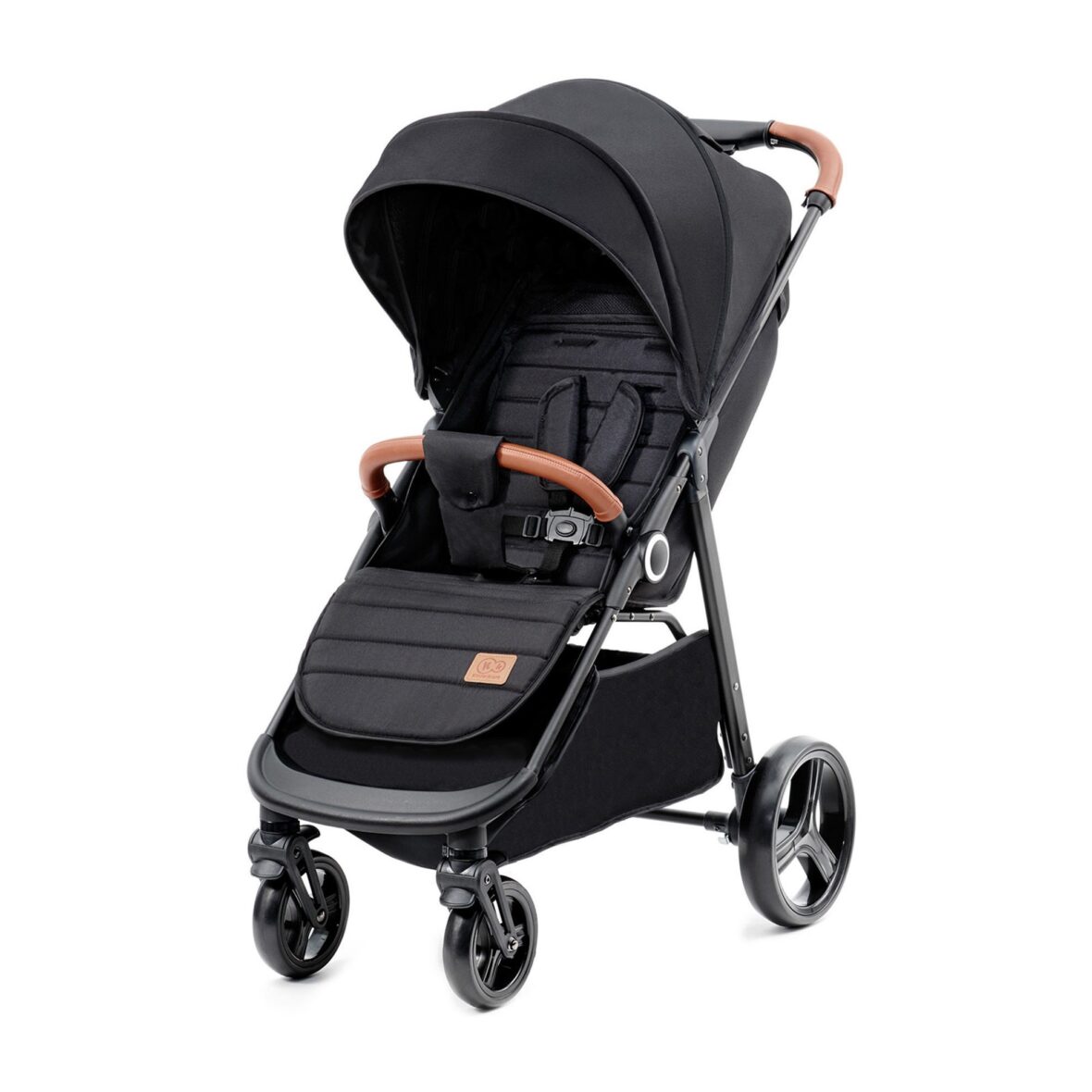 Прогулянкова коляска Kinderkraft GRANDE Plus Black - Фото 1