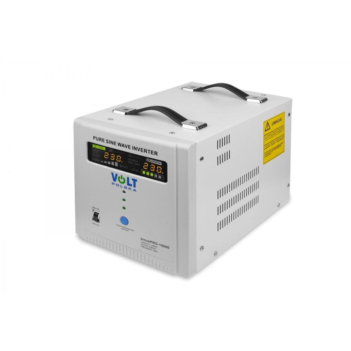 ДБЖ Перетворювач напруги Volt Polska SINUS PRO 1500 E 12/230 В (1000/1500 Вт) - Фото 1