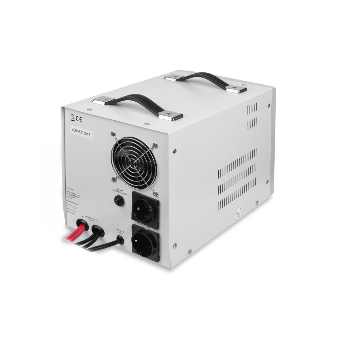 ДБЖ Перетворювач напруги Volt Polska SINUS PRO 1500 E 12/230 В (1000/1500 Вт) - Фото 4
