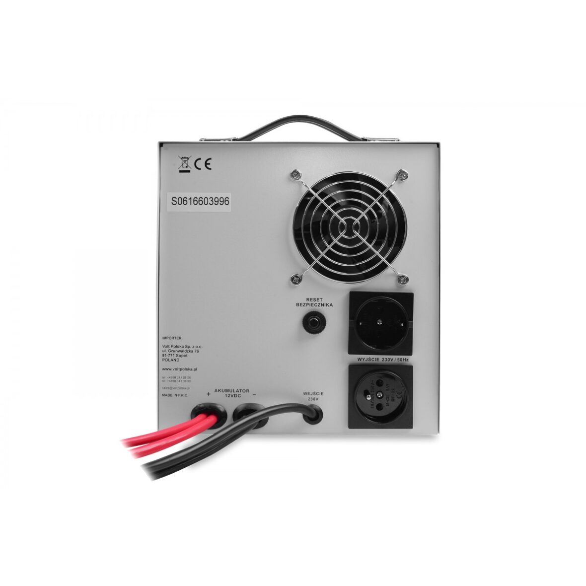 ДБЖ Перетворювач напруги Volt Polska SINUS PRO 2000 E 12/230 В (1250/2000 Вт) - Фото 4