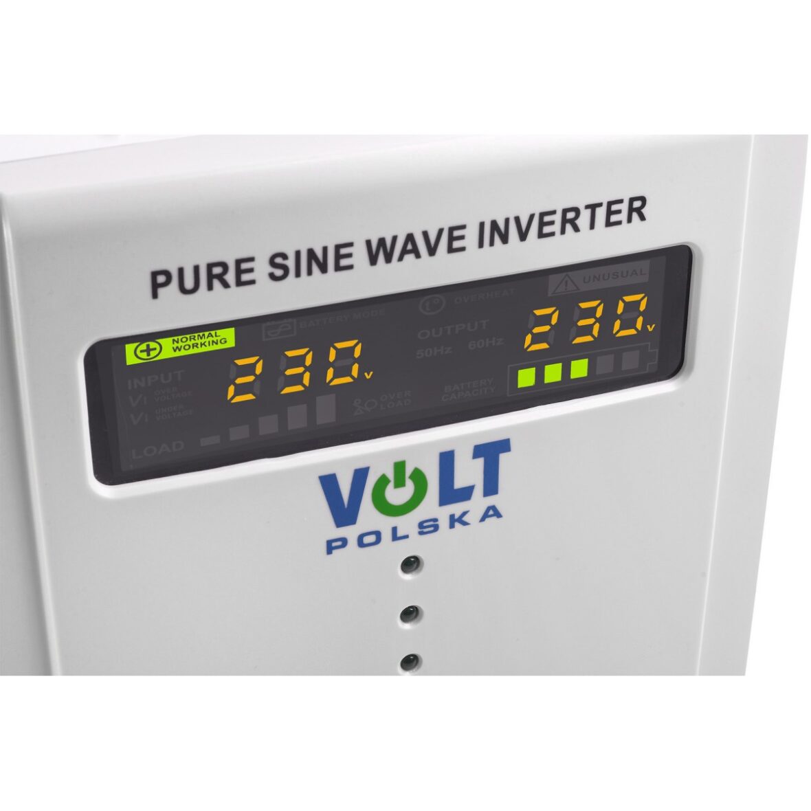 ДБЖ Перетворювач напруги Volt Polska SINUS PRO 2000 E 12/230 В (1250/2000 Вт) - Фото 6