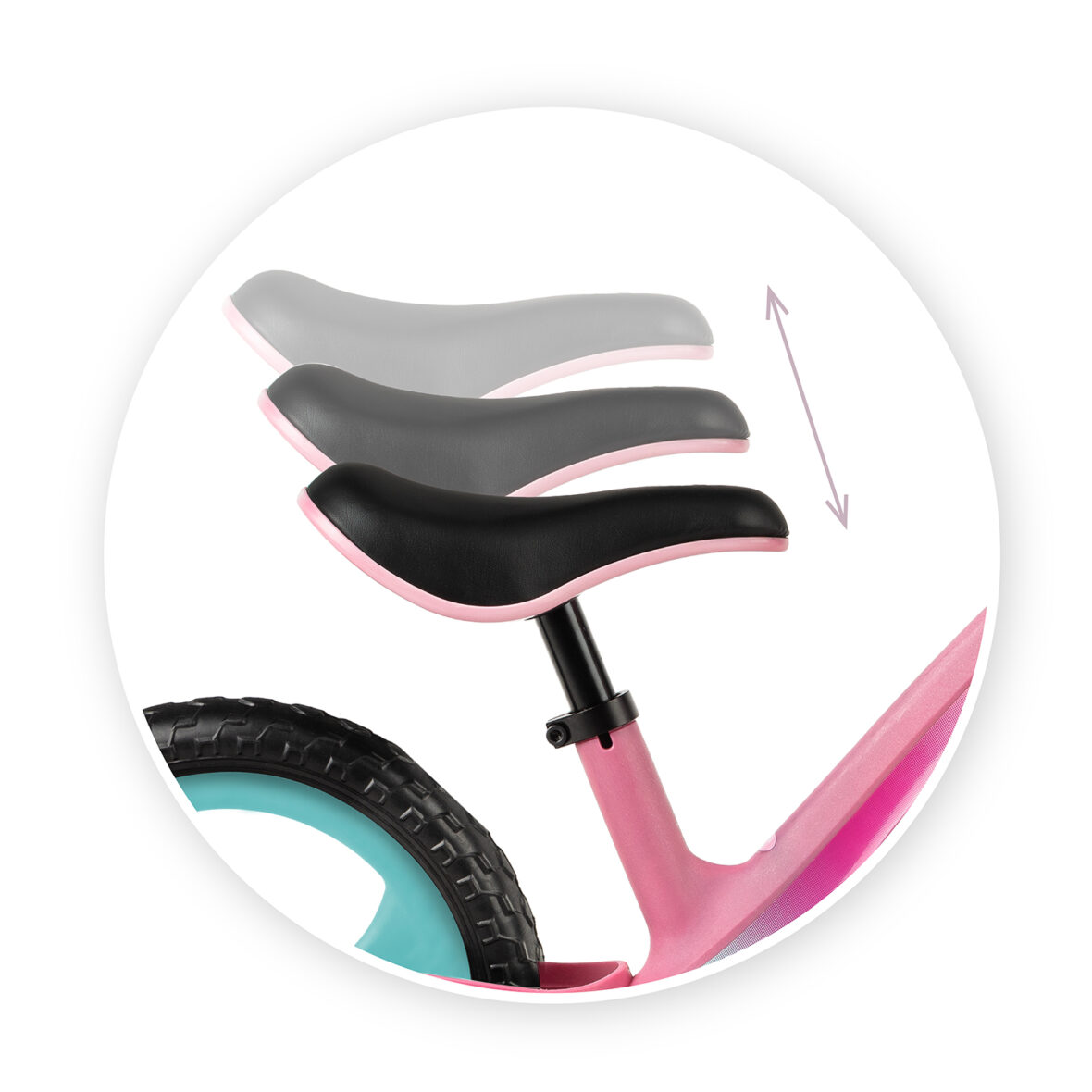 Біговел MoMi MIZO Pink - Фото 8