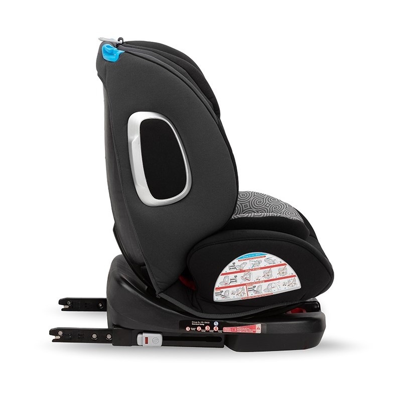 Автокрісло MoMi Tordi ISOFIX 0-36kg Black - Фото 7