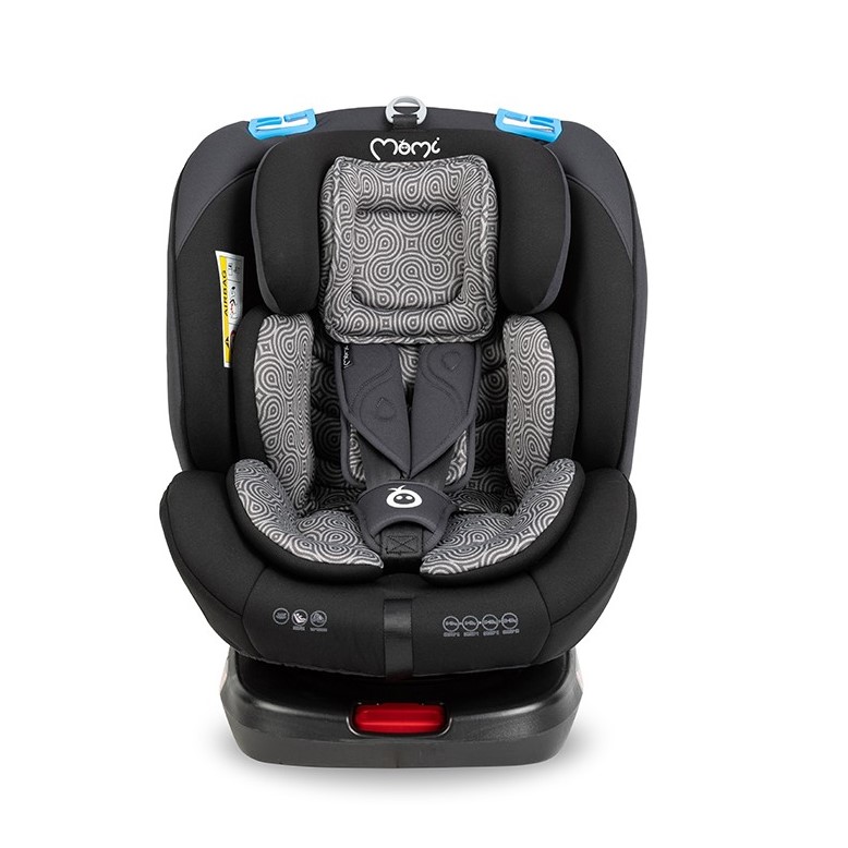 Автокрісло MoMi Tordi ISOFIX 0-36kg Black - Фото 5