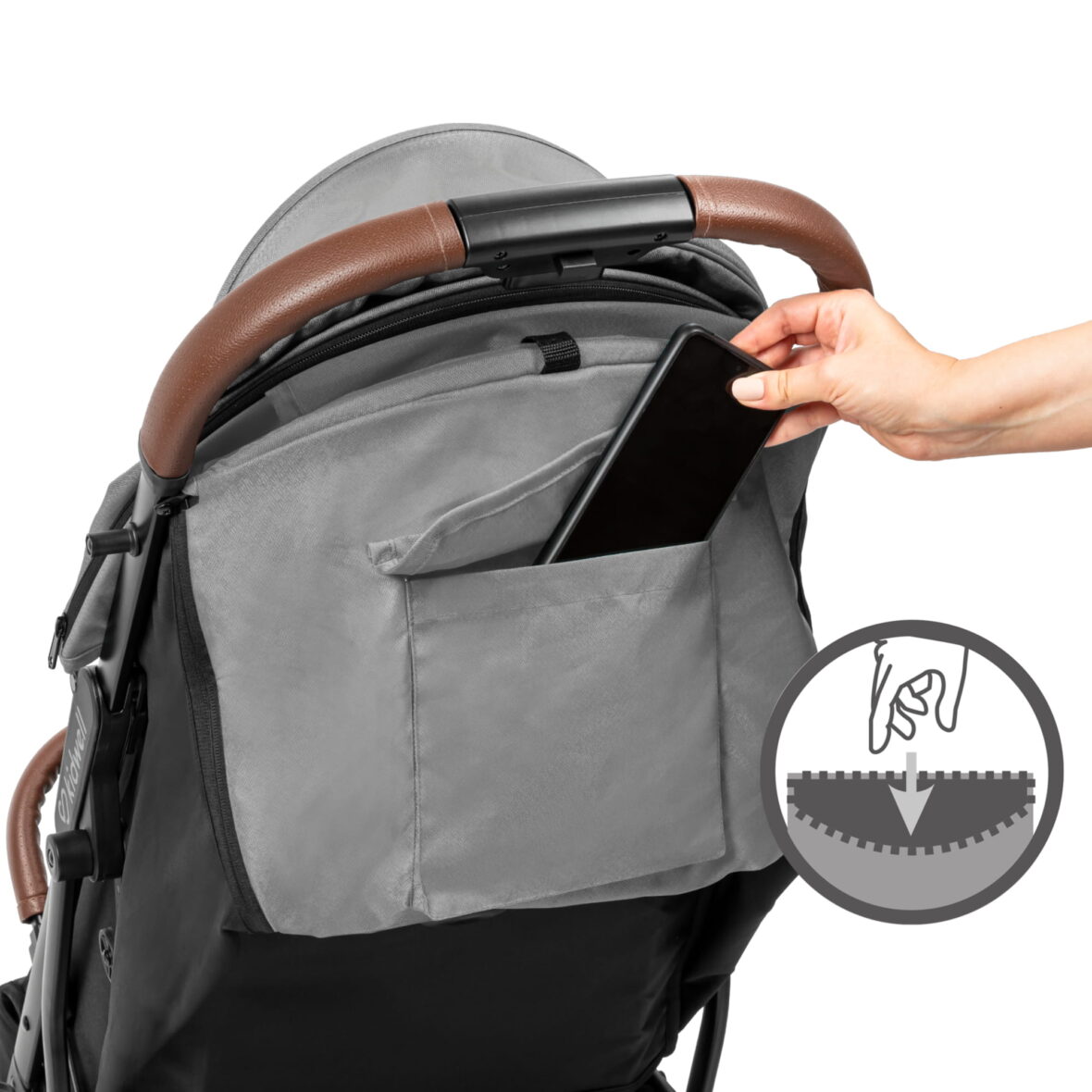 Прогулянкова коляска Kidwell COLMER Cool Grey - Фото 9