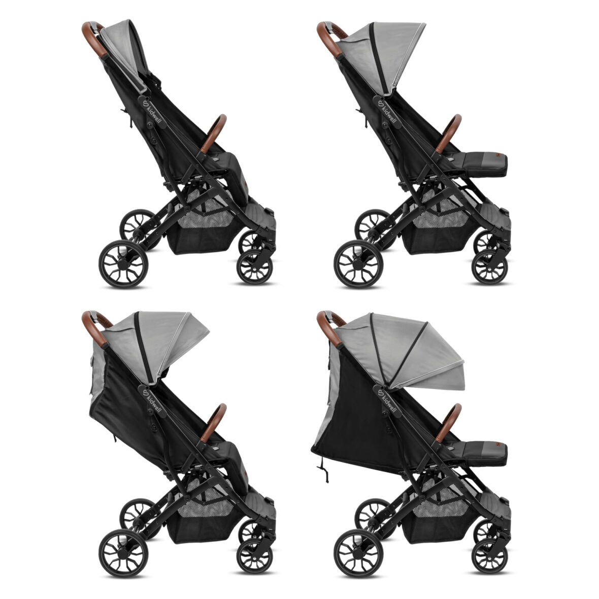 Прогулянкова коляска Kidwell COLMER Cool Grey - Фото 10