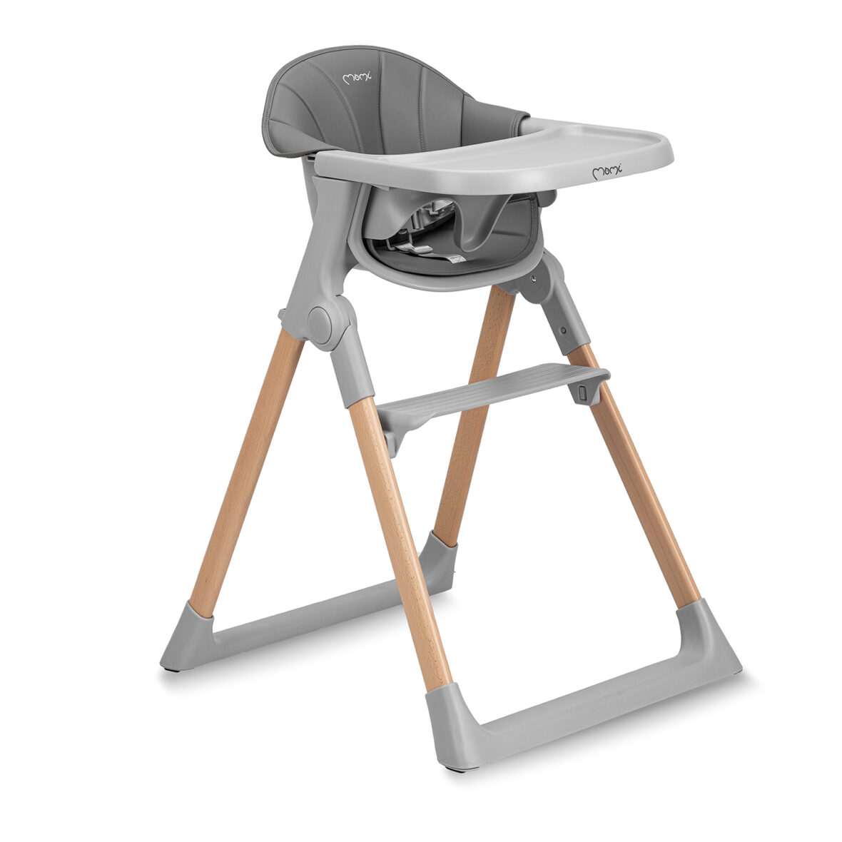 Стільчик для годування MoMi Kala Grey - Фото 1