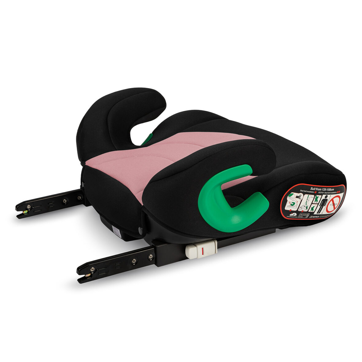 Автокрісло бустер MoMi Venko Isofix Pink - Фото 2