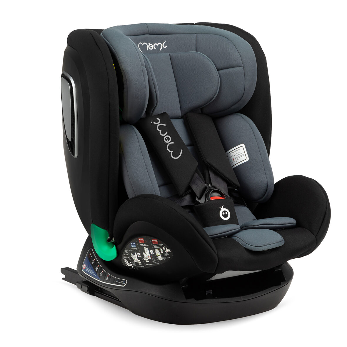 Автокрісло MoMi URSO I-Size 0-36kg Black - Фото 1