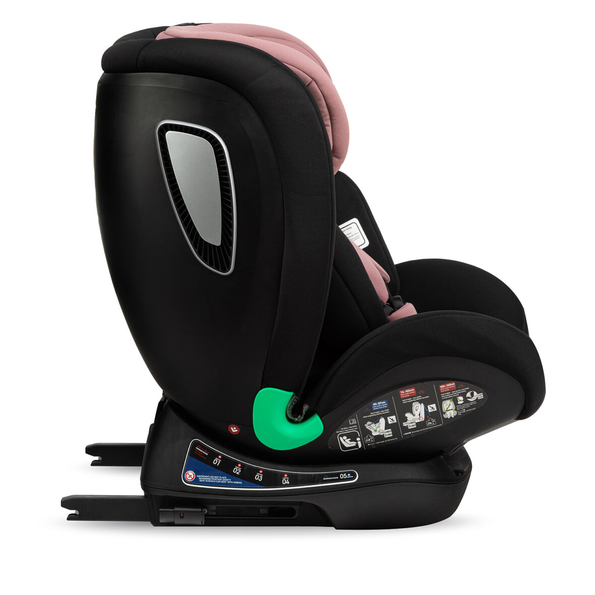 Автокрісло MoMi URSO I-Size 0-36kg Pink - Фото 14