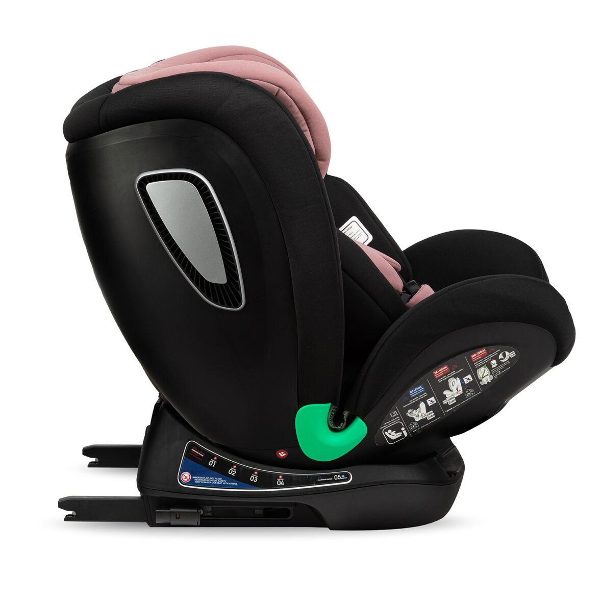 Автокрісло MoMi URSO I-Size 0-36kg Pink - Фото 13