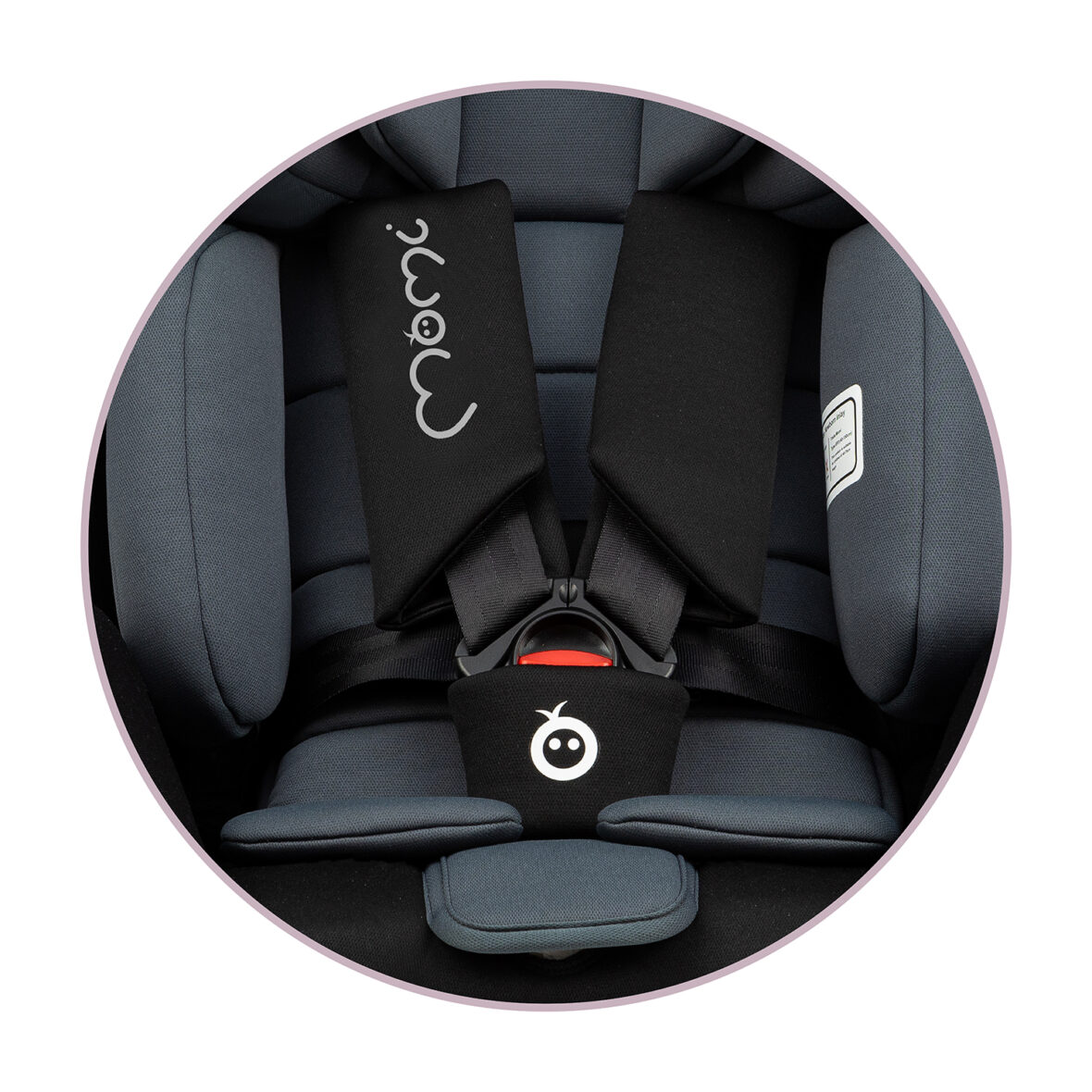 Автокрісло MoMi URSO I-Size 0-36kg Black - Фото 6