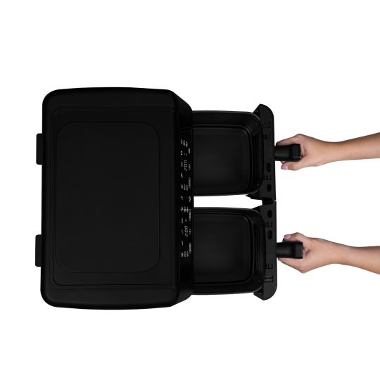 Аерофритюрниця двокамерна Zeegma Dual 9л Black - Фото 11