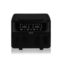 Аерофритюрниця двокамерна Zeegma Dual 9л Black