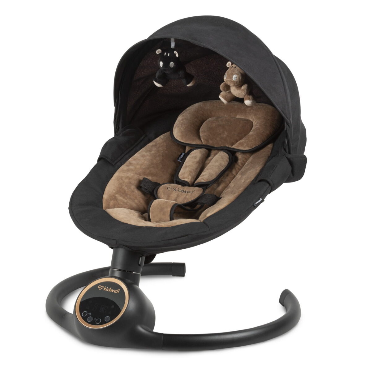 Закачуючий центр Kidwell 2в1 REVE Black/Gold - Фото 2
