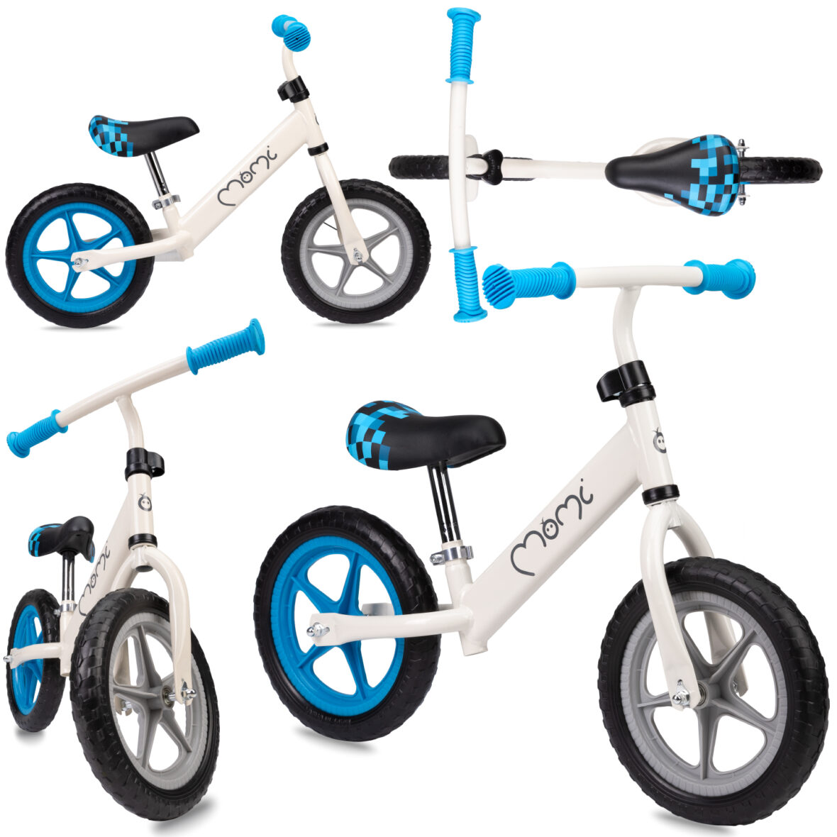 Біговел MoMi FLEET Beige/Blue - Фото 9