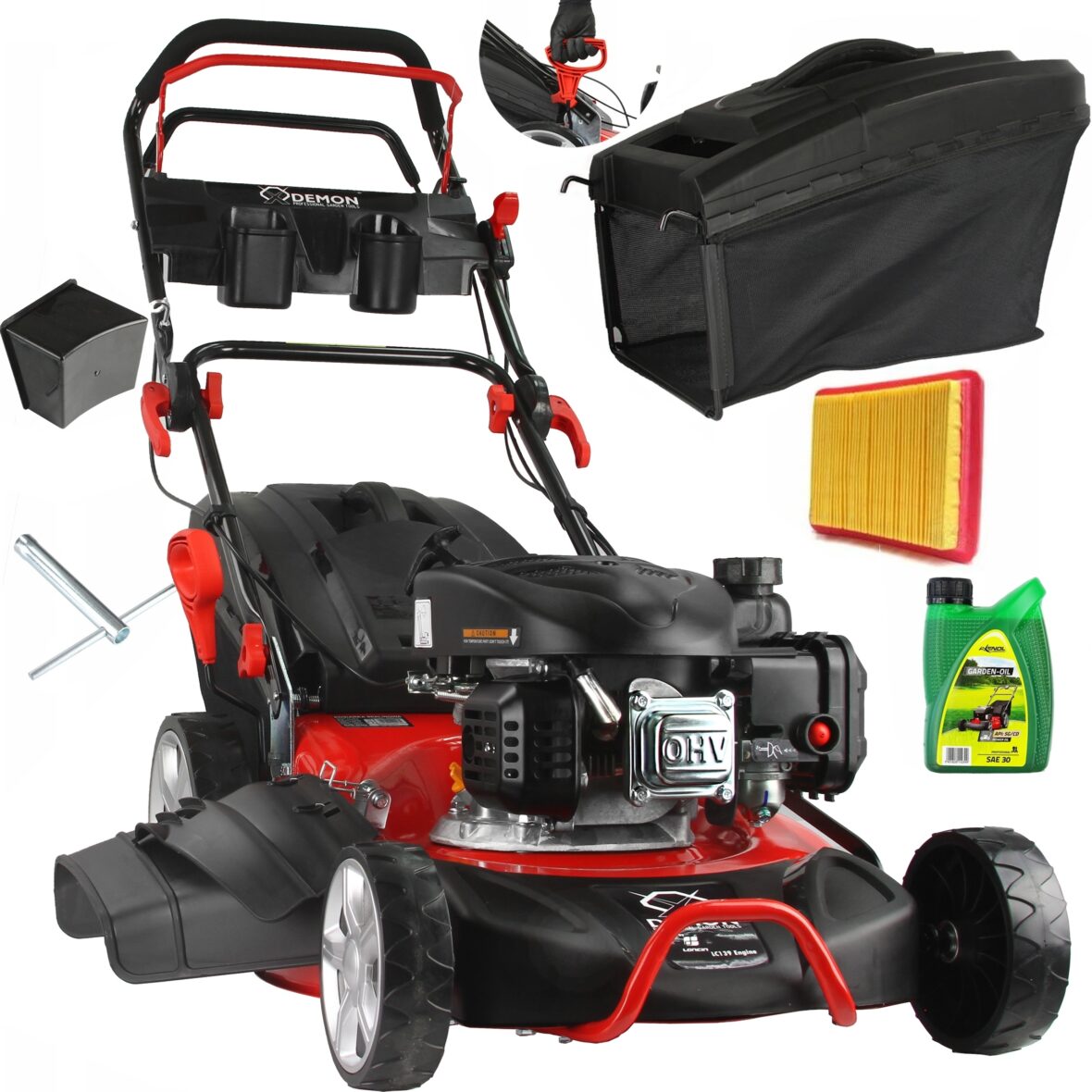 Газонокосарка бензинова DEMON 48CM LC139 (M88100) - Фото 1