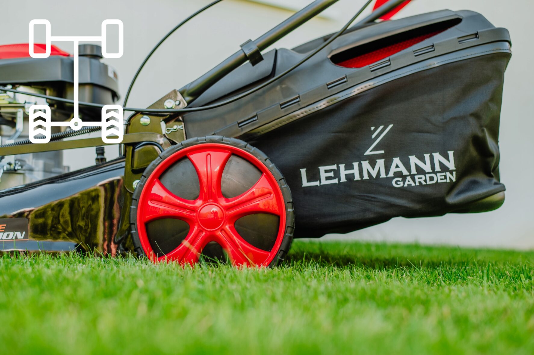Газонокосарка бензинова Lehmann BUGLE 53 см 60 л - Фото 7