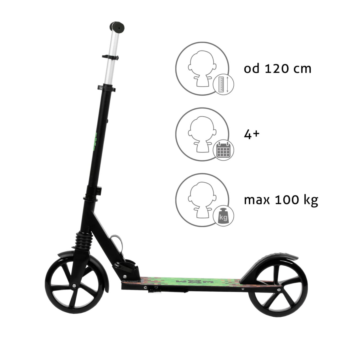 Двоколісний дитячий самокат WXM DRIFF Game 200 mm - Фото 5