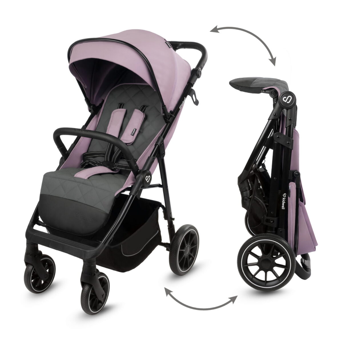 Прогулянкова коляска Kidwell ENZO Pink - Фото 9