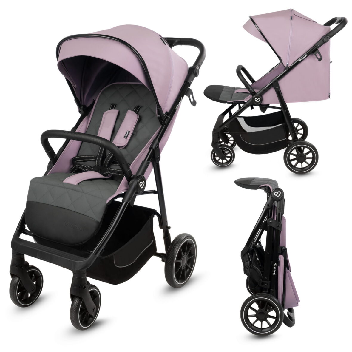Прогулянкова коляска Kidwell ENZO Pink - Фото 1