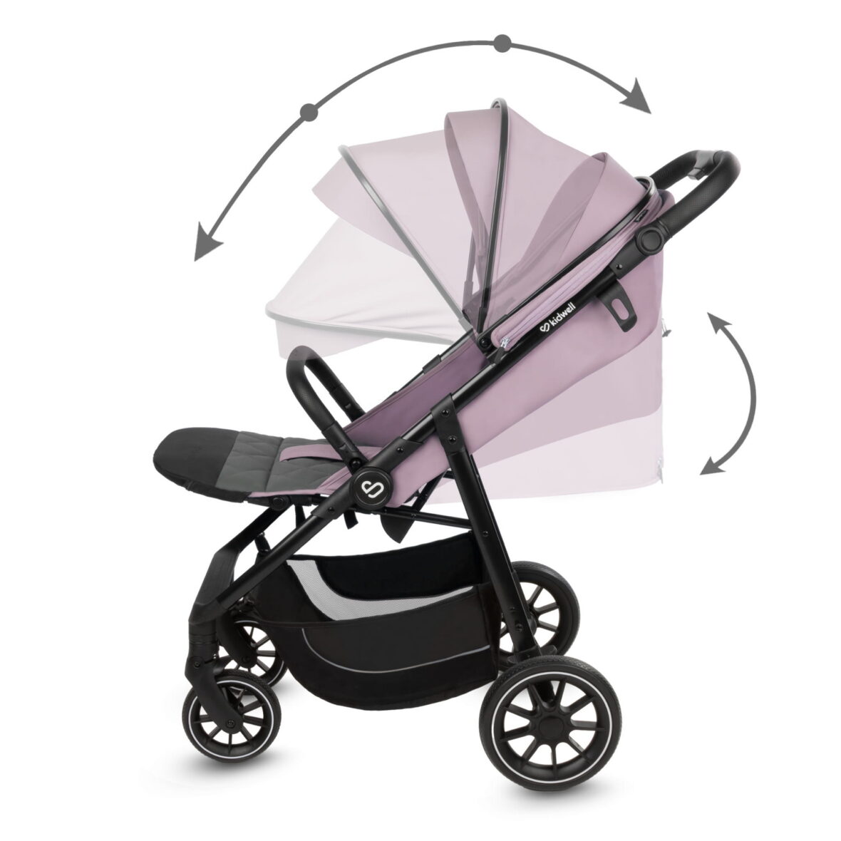 Прогулянкова коляска Kidwell ENZO Pink - Фото 8