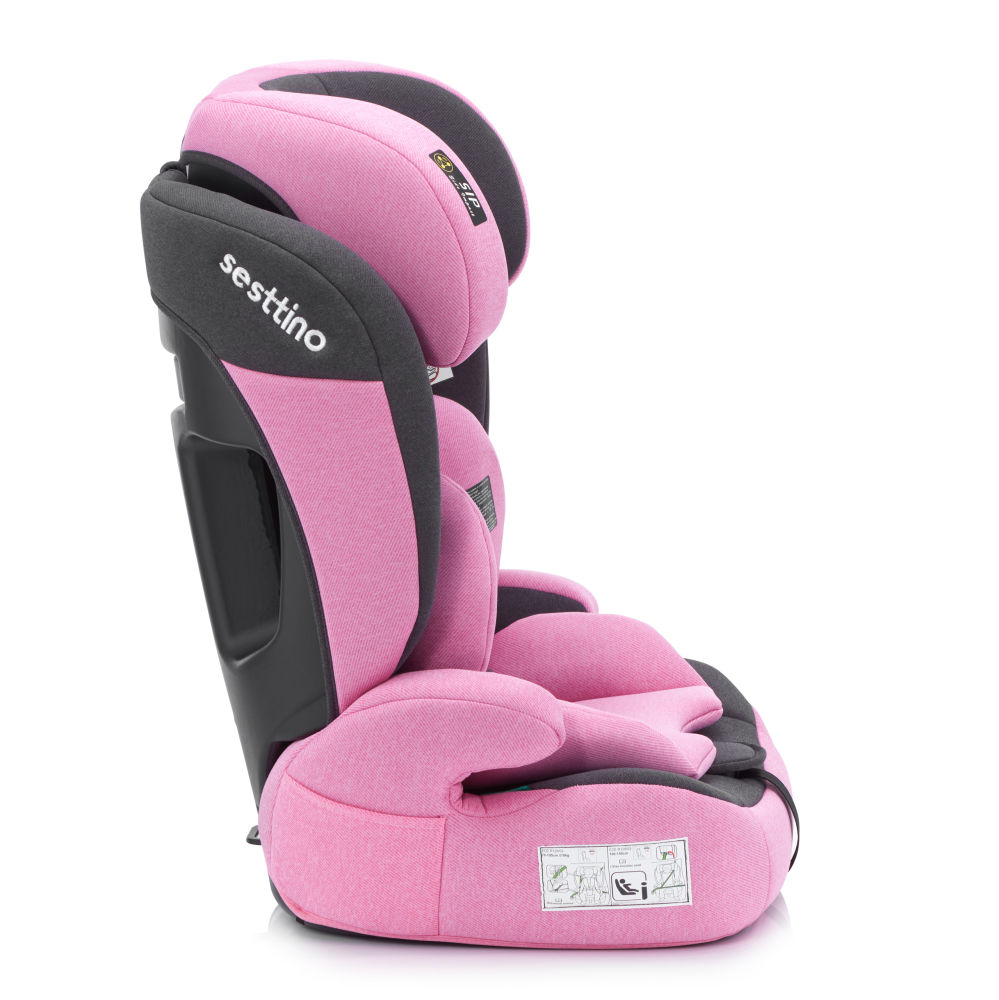 Автокрісло Sesttino Rocker Pro Pink 9-36 кг - Фото 4
