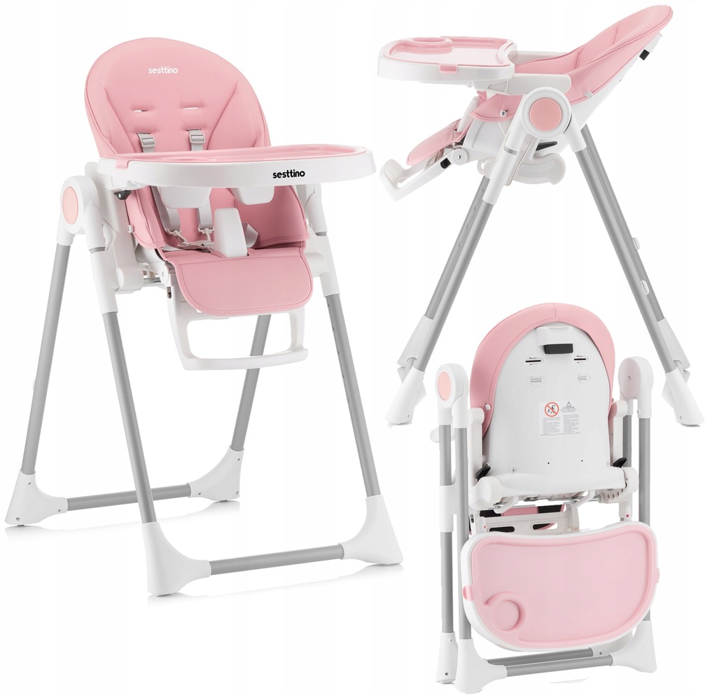 Стільчик для годування Sesttino Nui Pink - Фото 1