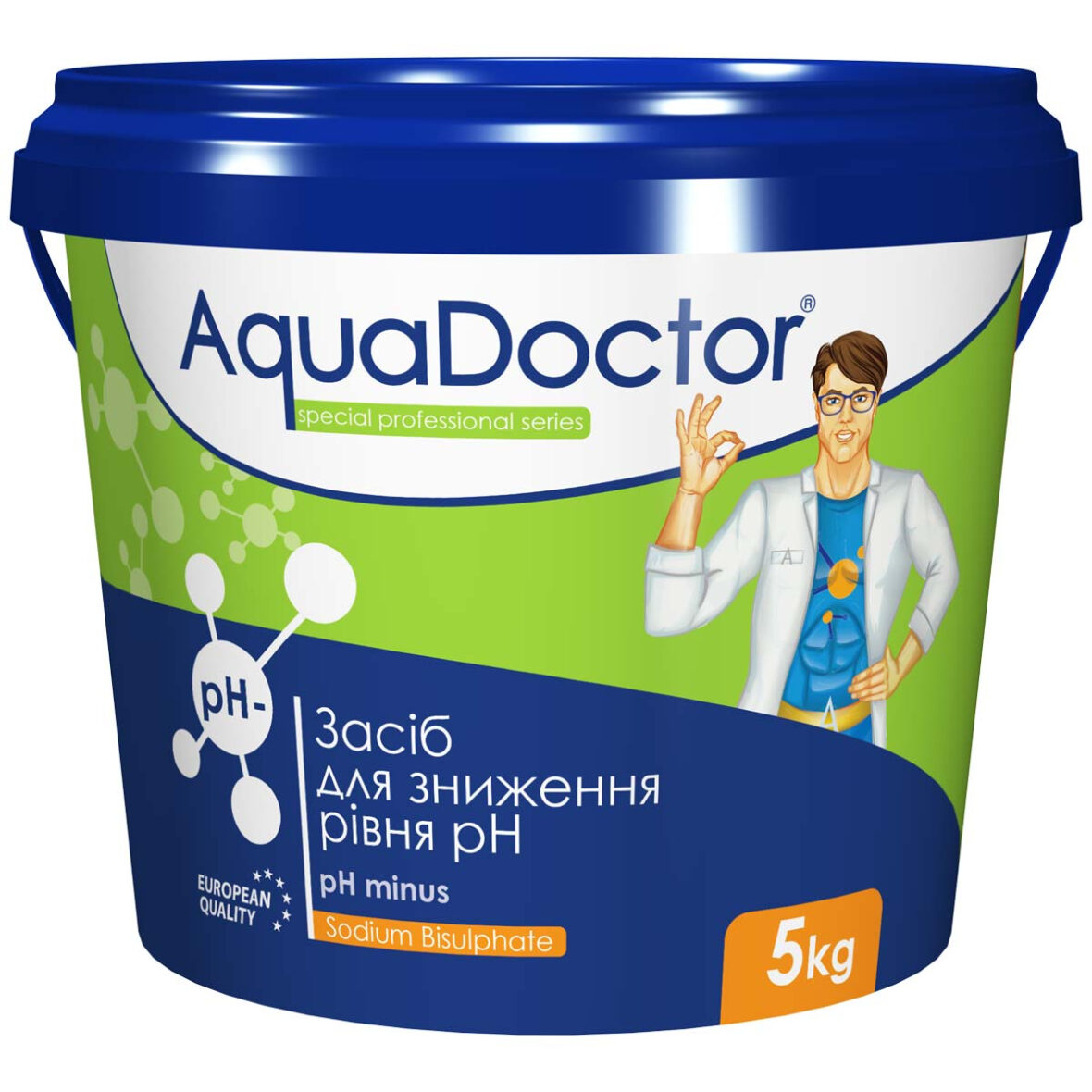 Засіб для зниження рівня pH AquaDoctor pH Minus 5 кг