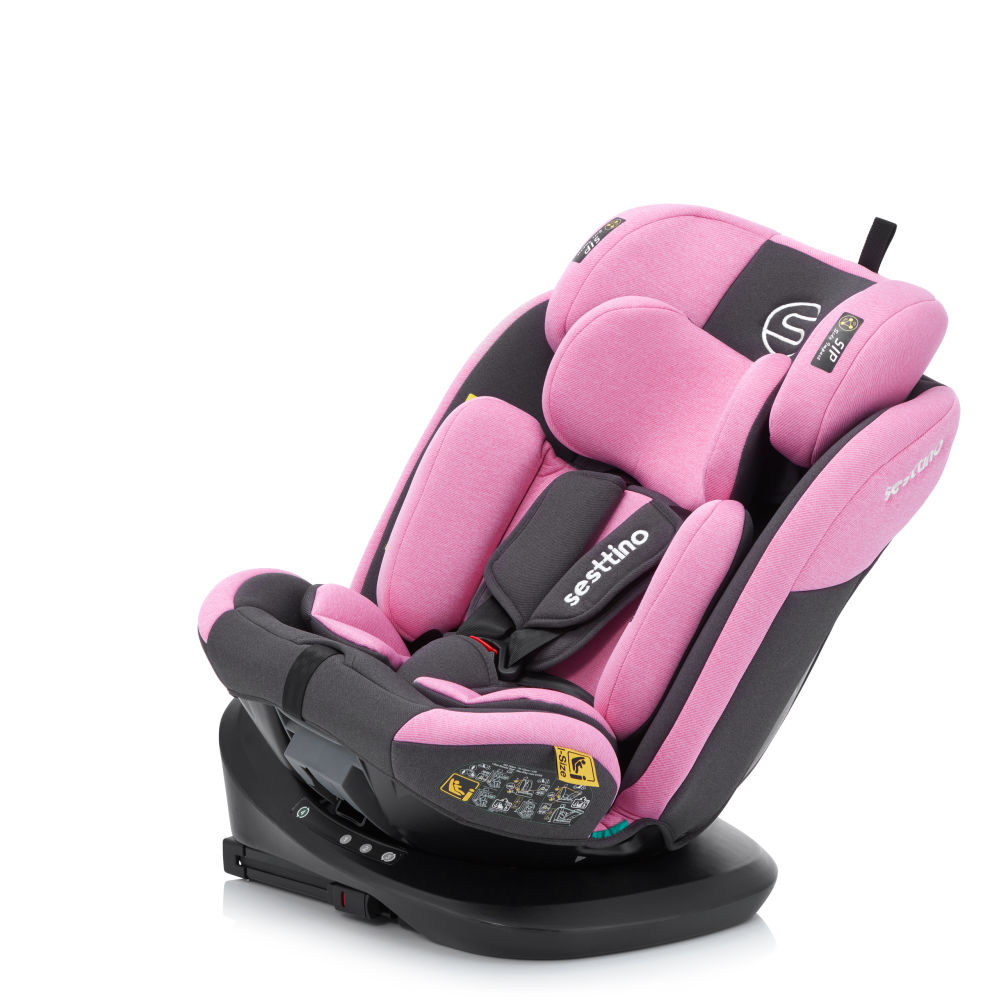 Автокрісло Sesttino Oktagon Pro Isofix 0-36kg Pink - Фото 5
