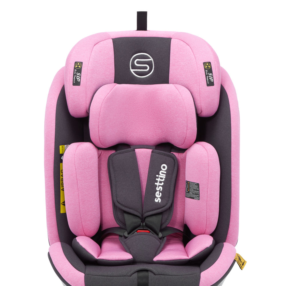 Автокрісло Sesttino Oktagon Pro Isofix 0-36kg Pink - Фото 8