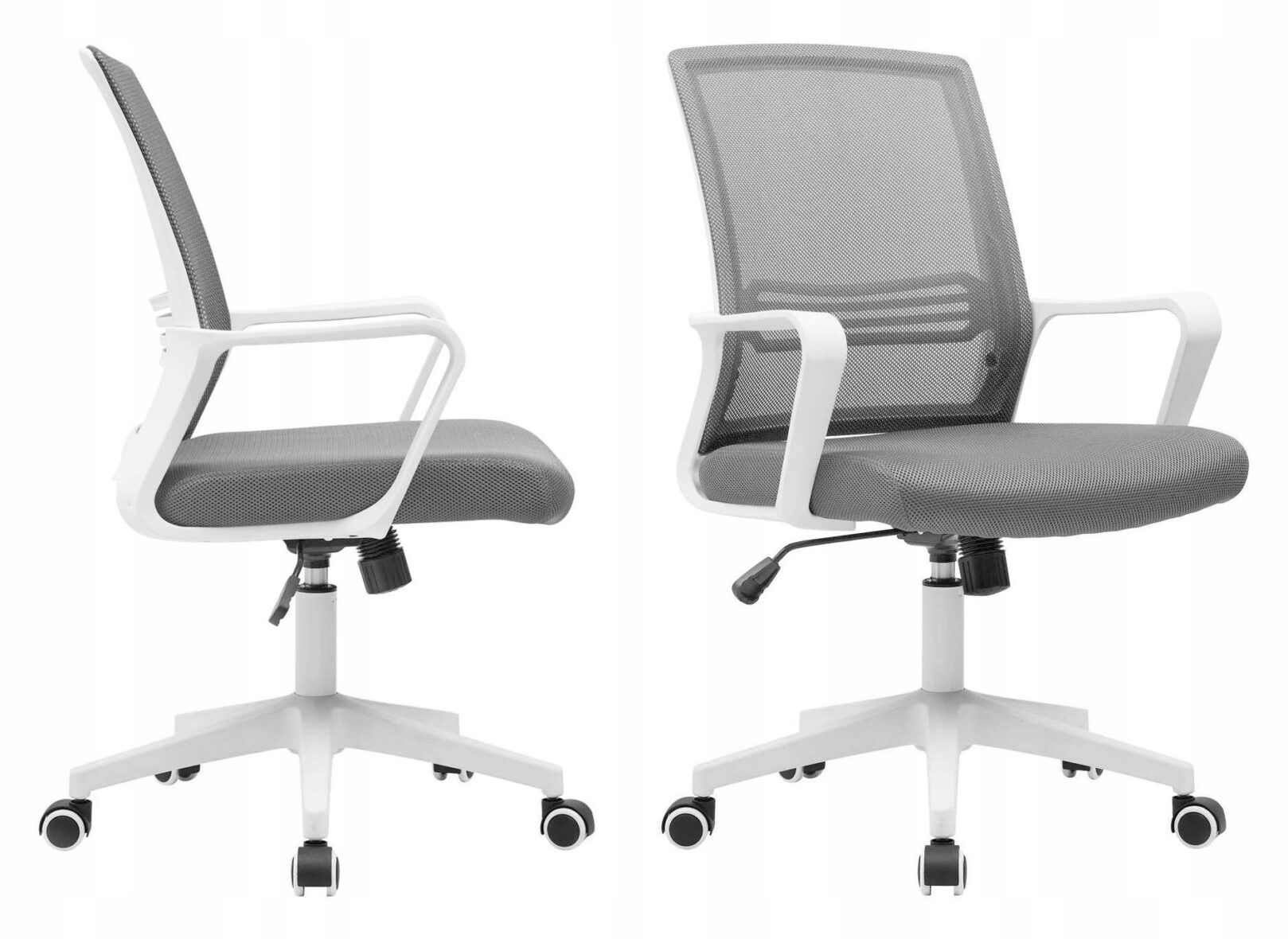 Офісне крісло Hanert Vision Grey/White - Фото 4