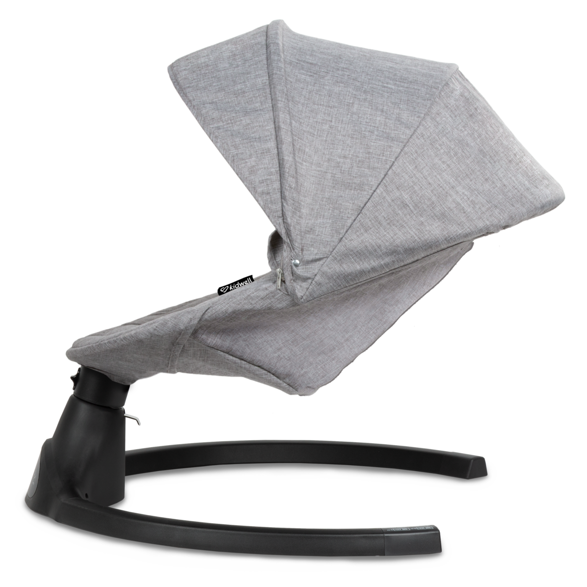 Шезлонг-гойдалка 2в1 Kidwell LUXI Dark Melange/Black - Фото 2