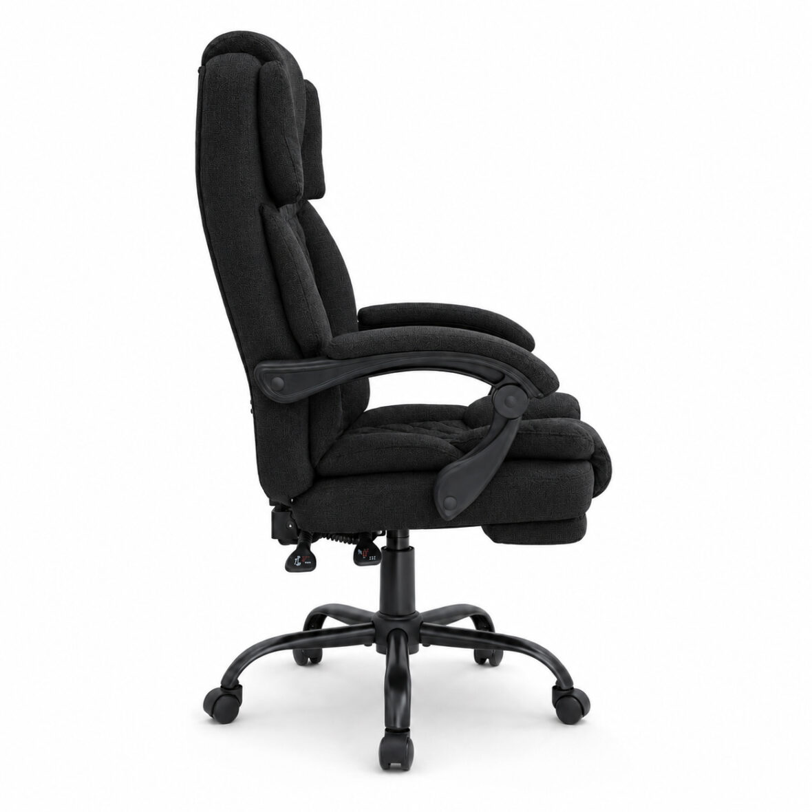 Офісне крісло з тканини Hanert Softline Black - Фото 3