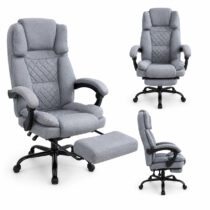 Офісне крісло з тканини Hanert Softline Grey