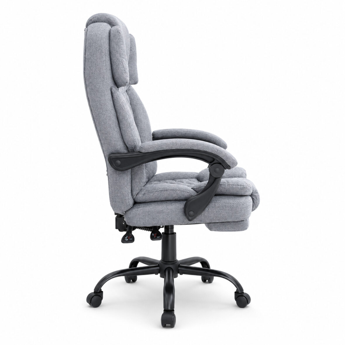 Офісне крісло з тканини Hanert Softline Grey - Фото 5